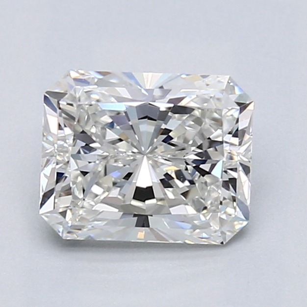 Platinum Hidden Halo Engagement Ring with 1.2 Carat Radiant Diamond ...